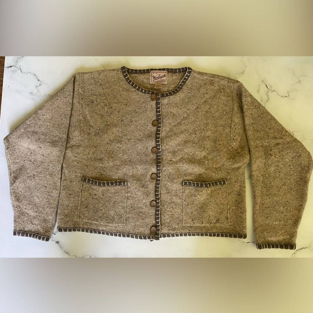 Vintage Women’s Woolrich Wool Button Cardigan Medium